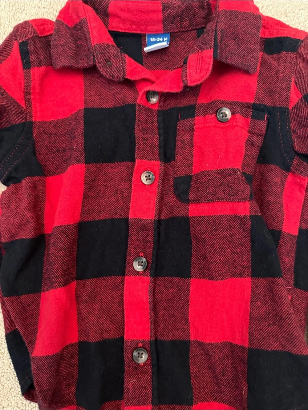 Old Navy ▪️🟥▪️ Flannel SZN Set